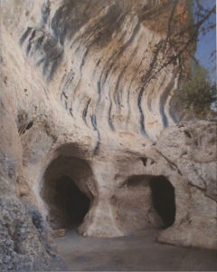Ghost Caves, 13,000 B. C., Metallic Photograph by Deborah Herndon - Size 20in x 16in (April 2017)