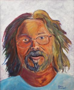 Michael dean, oil by Sharon Blancard, 22in x 18in (September 2016)