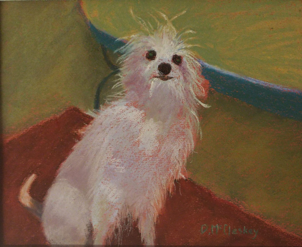 Ralph, Le Poseur, Pastel by Dee McCleskey - Size 9in x 11in (October 2016)