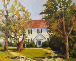 Carlton, Falmouth VA, Oil by Marcia Chaves- Size 8in x 10in (August 2016)