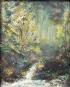 Pura Vida, Oil by Donald Carnohan- Size 15in x 12in x 2in (August 2016)