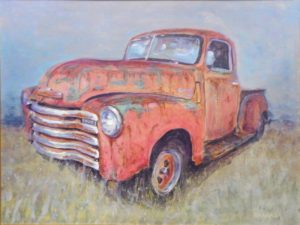 Grand-Pa's Truck, Acrylic by Tom Smagala (October 2012)