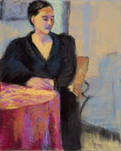Still Waiting, Pastel on Pastel Board by Tricia Kaman (March 2012)