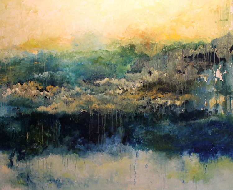 HONORABLE MENTION: Rain forest, Oil on Canvas by Thao Trang (September 2013)