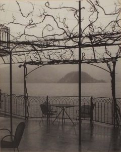 Como Clouds-Patio, B&W Photography by Cathy Herndon, 10in x 8in, $65 (February 2019)