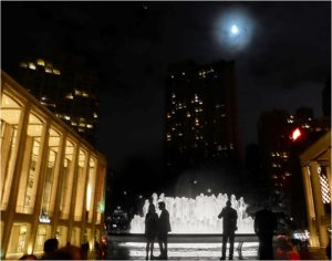 Lincoln Center, NYC, Photographic Montage by Taylor Cullar, 11in x 14in, $75 (February 2019)
