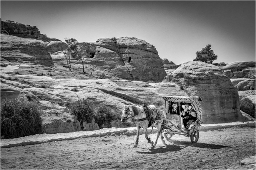 HONORABLE MENTION: Petra Taxi, Photography by Matt DeZee, 12in x 18in, $145 (February 2019)