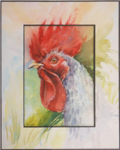 Say What, Watercolor by Beverly Toves, 10in x 8in, $289 (March 2019)