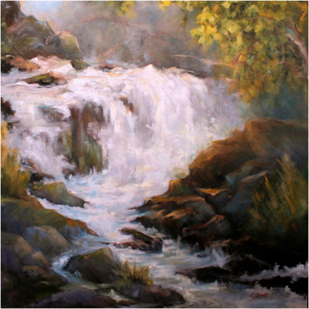 SECOND PLACE: More Than Abundant, Oil by Lynn Abbott, 48in x 48in, $5760 (November 2019)
