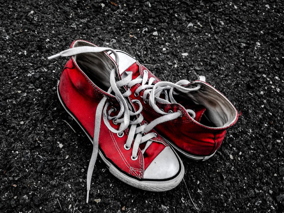 Red Converse by Kathy Noel (MG: February 2020)