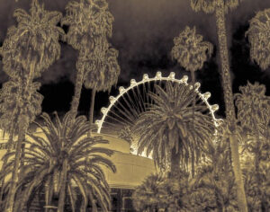 Las Vegas Ferris Wheel, Photograph by R. Taylor Cullar, 11in x 14in, $100 (February 2020)