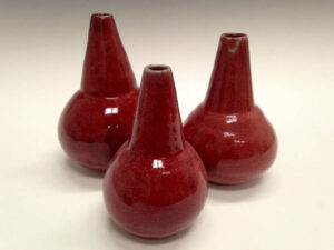 3 Vases, Ceramics Stoneware by Christine Steinhaus (November 2014)