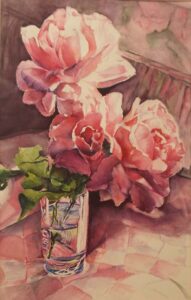 50 Shades of Pink, Watercolor by Penny Hicks (July 2014)