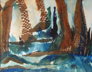 Whimsical Woodland, Mixed Media by Rita Rose and Rae Rose (February 2014)