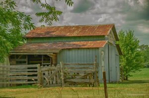 Painterly Barn, HDR Photography by Dawn Whitmore, $265 (Aug. 2020-Jan. 2021 CBTC)