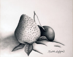 Fruit of the Imagination, Pencil by Michelle Enfiejian  (March 2015)