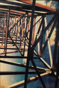 Bridges No. 1, Photo Encaustic by Sasha Leigh (May 2015)