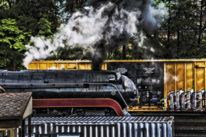 At the Station, Photograph by Norma Woodward, 12in x 18in, $150 (February 2021)