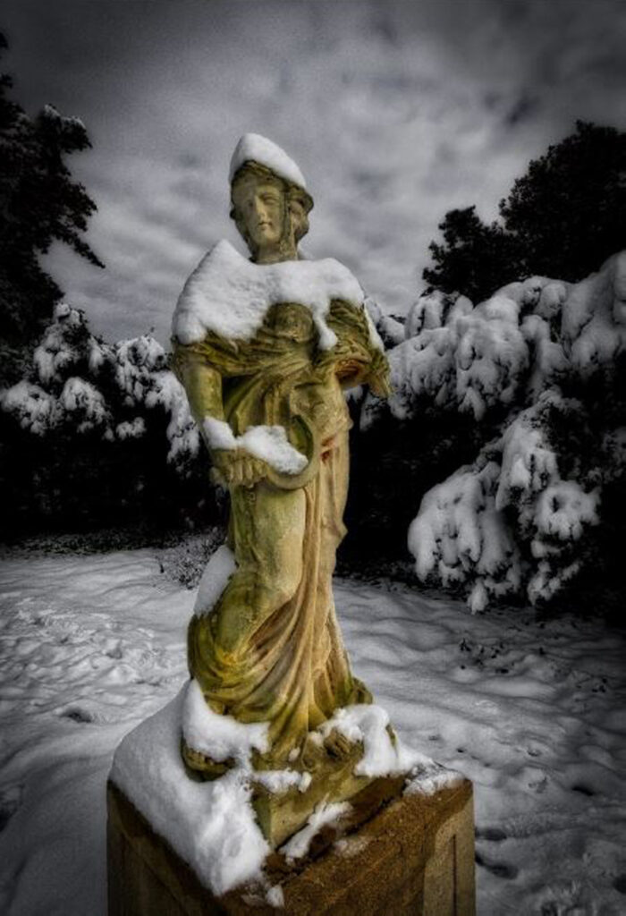HONORABLE MENTION: Chatham Statue, Photography by Michael Habina, 19in x 13in, $300 (February 2021)