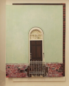 Going Green, Paper Construction by Katharine Owens, 20in x 16in, $850 (March 2022)