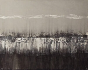 Black Water Swamp, Cold Was & Oil by Bob Worthy, 16in x 20in, $350 (April 2022)
