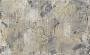 Abstract in Blue & Gray #5, Acrylic & Multimedia by Bob Worthy, 12.5in x 20.5in, $275 (November 2022)