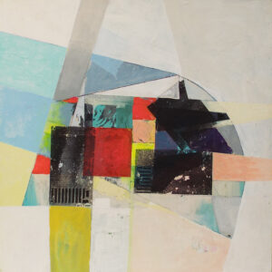 Abstract Vista II, Mixed Media by Michael Broadway, 24in x 24in, $300 (Dec. 2022 - Jan. 2023)