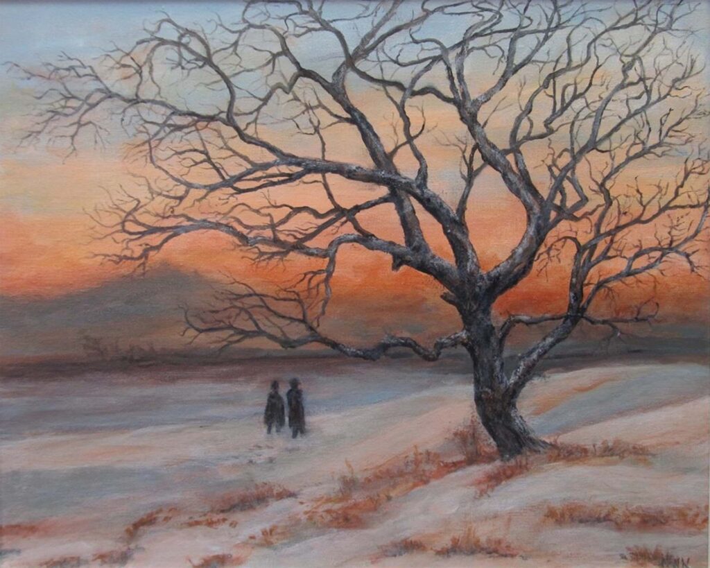 Wlliam Mann, "Winter Walk"