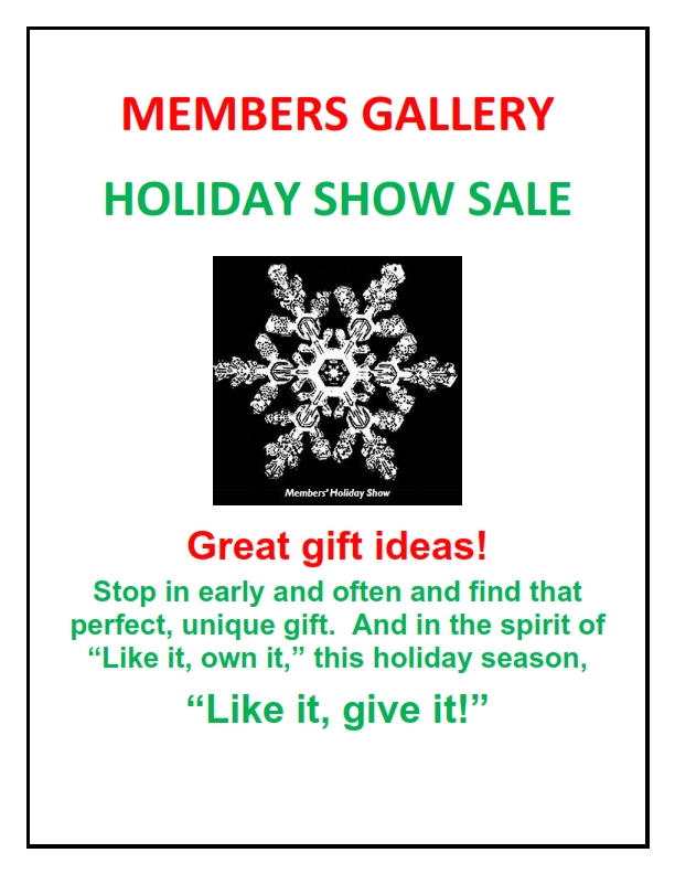 2023_HOLIDAY SHOW_POSTER_MEMBERS GALLERY_2_Sale added_001